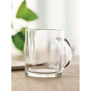 Taza de cristal personalizada